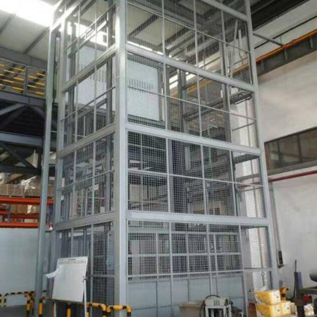 吉木乃导轨式升降平台货梯